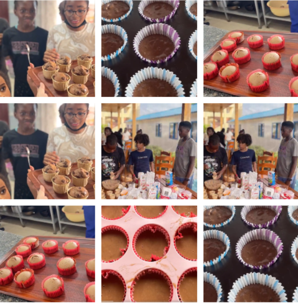 Cupcakes à la cantine du LFM