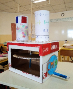 objet technique fabriqué par les élèves de CM1A